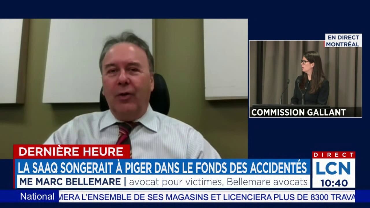 «C’est immoral!»: Marc Bellemare déplore que la SAAQ envisage de piger dans le fonds réservé aux accidentés de la route